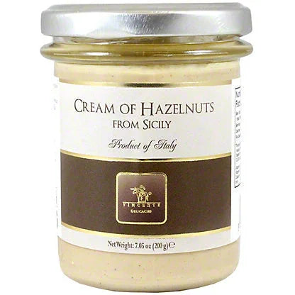 Vincente Sicilian Cream of Hazelnuts 7.05oz (200gr) 6 Units