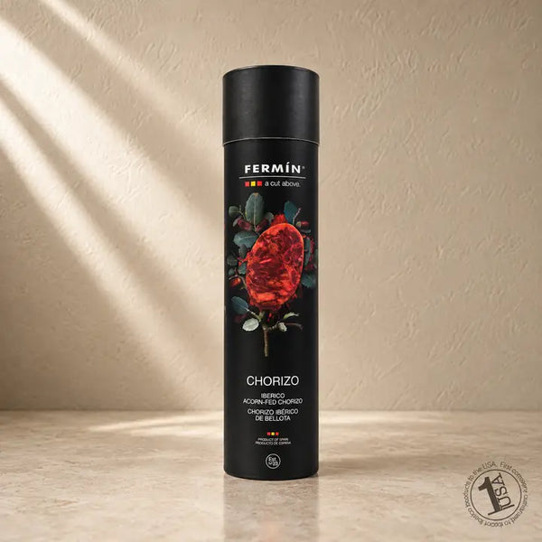 Fermín Iberico Acorn-Fed Chorizo Whole in Gift Tube 16oz