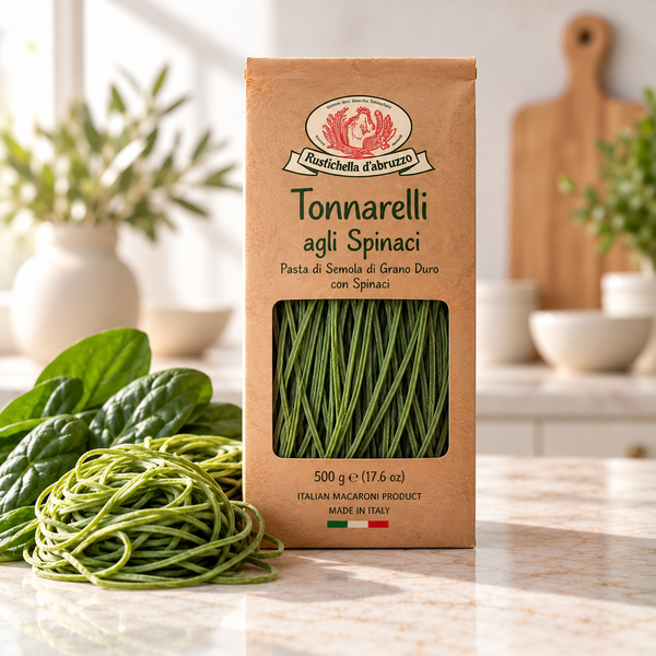 Rustichella Tonnarelli agli Spinaci 500 g - 12/case