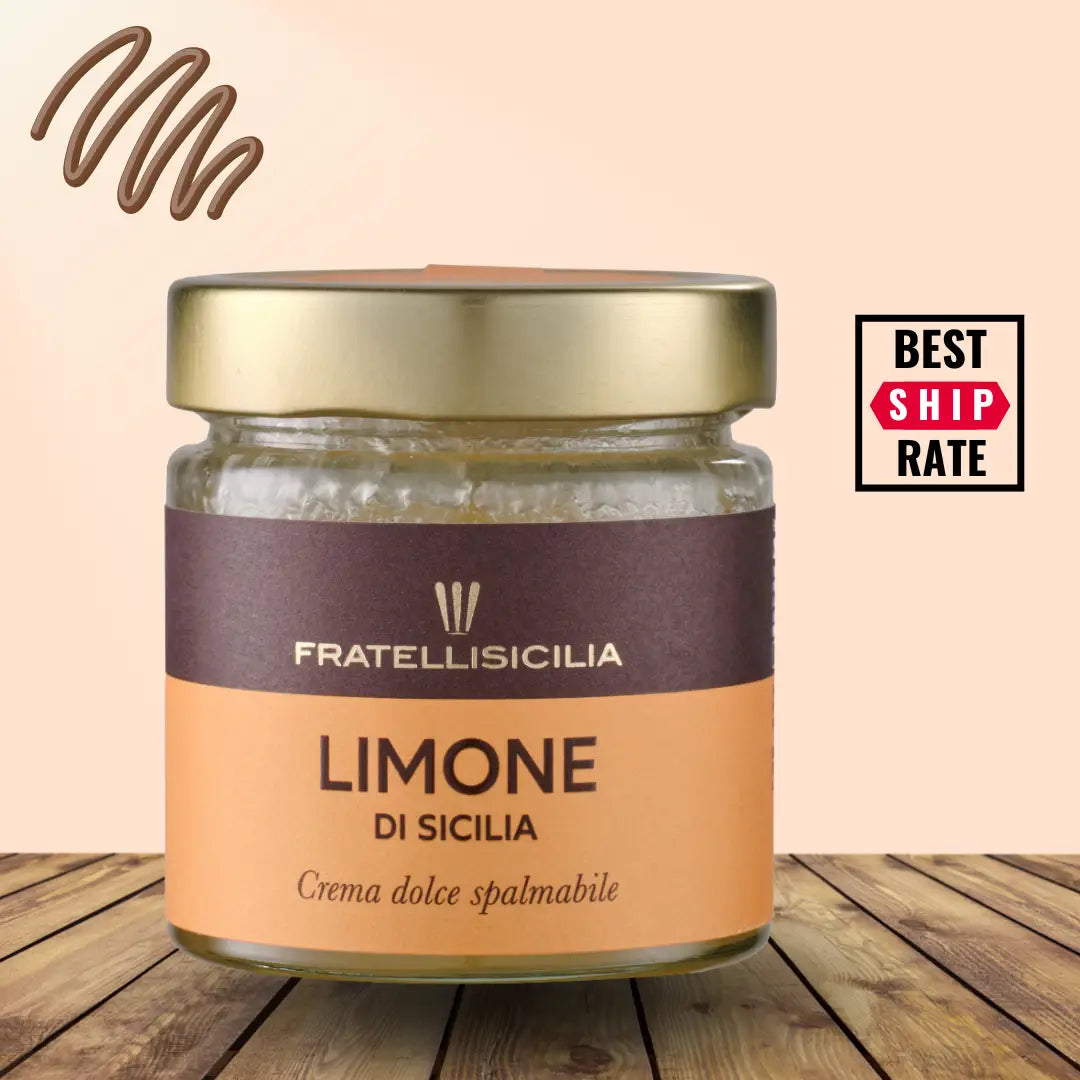 Fratelli Sicilia Lemon Jam 8.82 oz (250gr) 12 Units