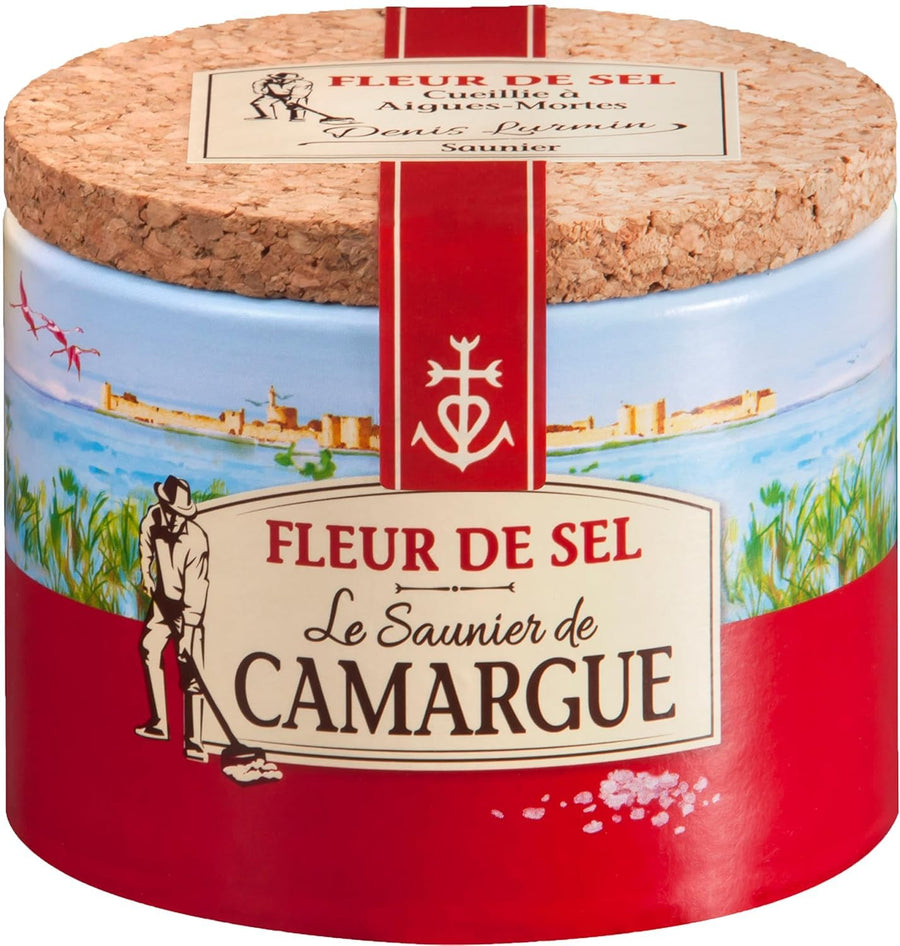 Le Saunier De Camargue Fleur De Sel, 4.4 oz. (125gr) 6 Units