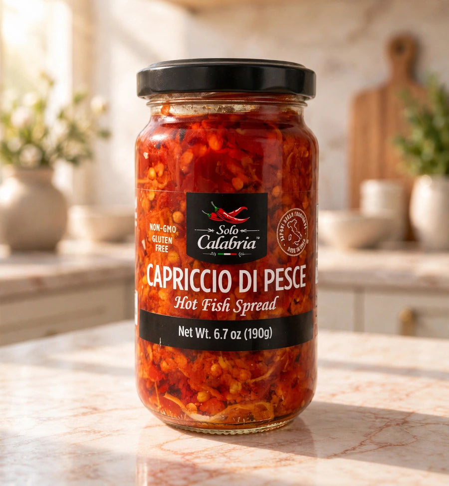 Solo Calabria Neonata Hot Fish Spread