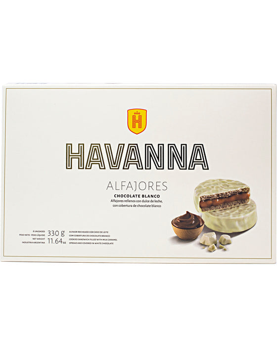 Havanna White Chocolate Alfajores 11.6 oz – 12/case