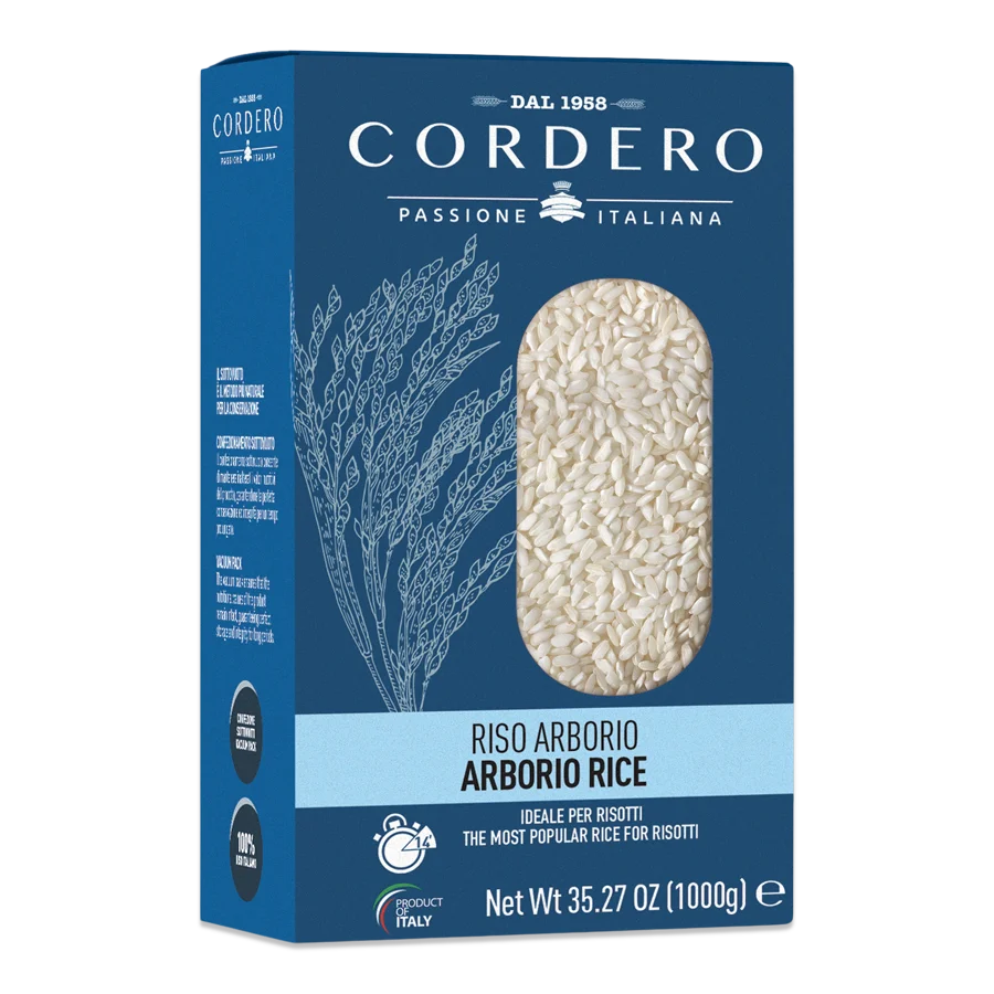 Cordero Arborio Rice Risotto 35.27 oz (1kg ) 10 Units
