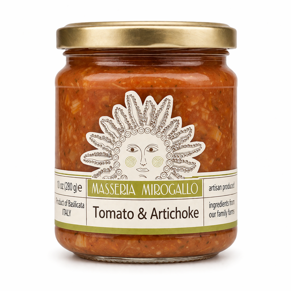 Masseria Mirogallo Tomato Sauce with Artichokes 9.9oz / 280g - 8/case