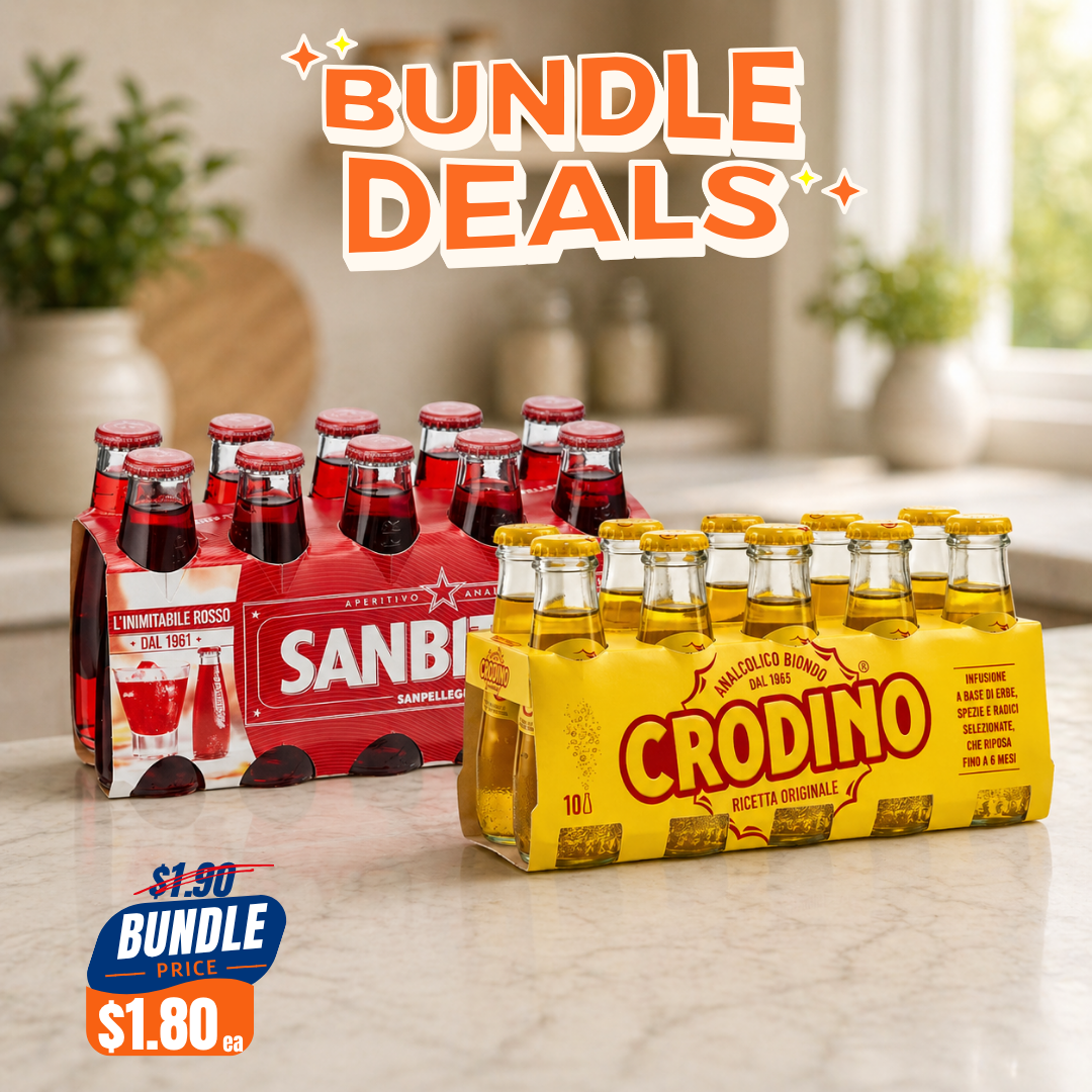 Crodino & Sanbitter – 40 Bottles | Bundle