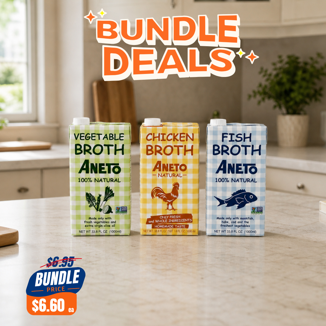 Aneto Broth – Fish, Chicken & Vegetables | Bundle