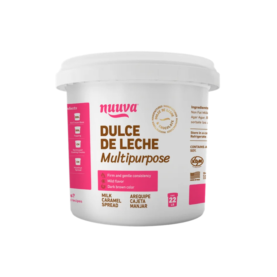 Nuuva Dulce de Leche Multi Purpose Food Service Cream 11lb (5Kg) 1 Units