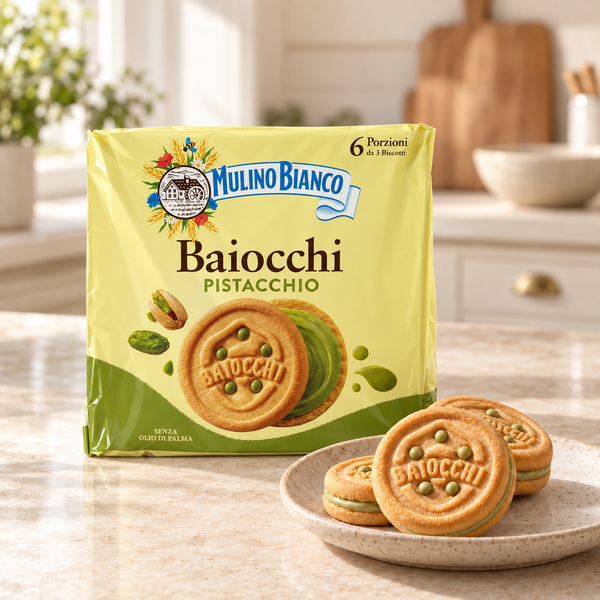 Mulino Bianco Baiocchi Pistachio 5.93oz 9 Units