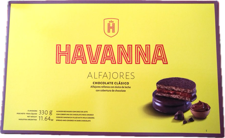 Havanna Chocolate Alfajores 11.6 oz – 12/case