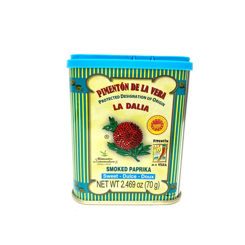 La Dalia Spanish Smoked Sweet Paprika 2.47oz (70g) 16 Units