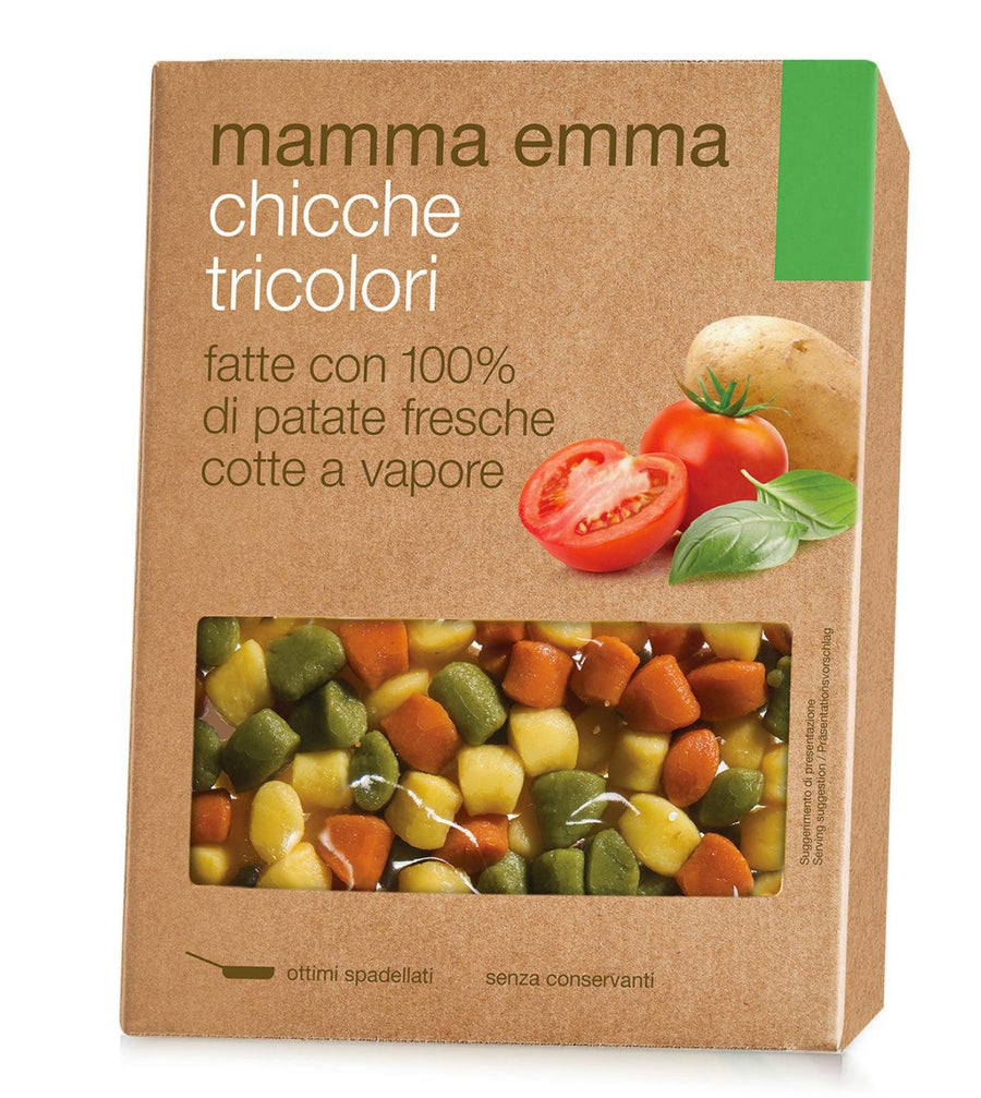 Mamma Emma Mini Chicche Tricolori 14.1oz (400gr) 6 Units