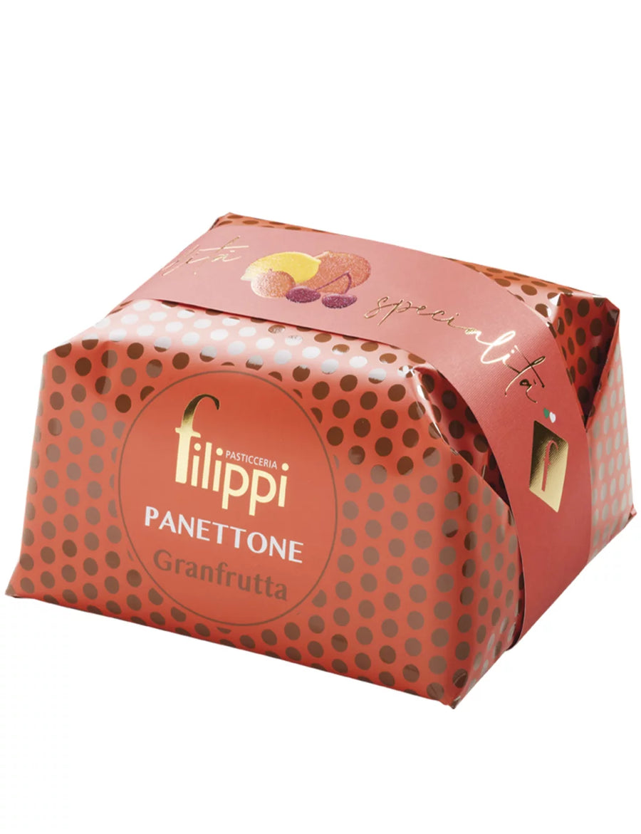 Filippi Panettone Granfrutta 17.6oz 6 Units