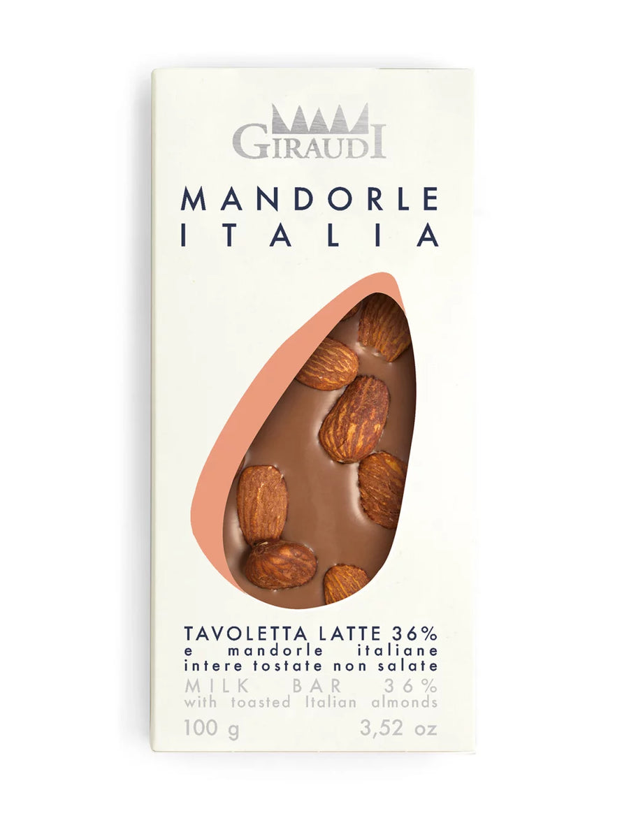 Giraudi Milk Chocolate Italian Almonds 3.5oz 9 Units