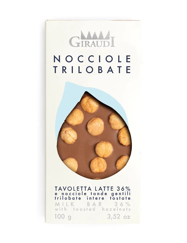 Giraudi Milk Chocolate Piemontese Hazelnuts 3.5oz 9 Units