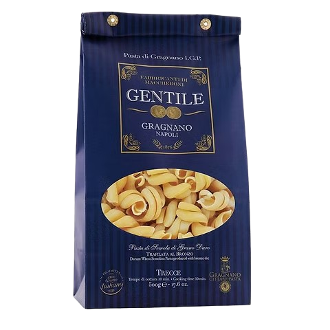 Pastificio Gentile Gragnano Pasta I.G.P. 500gr (1.1 Lbs) 12 Units