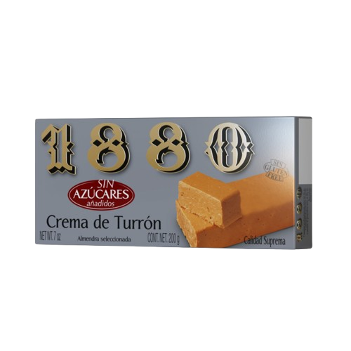 1880 Almond Soft Bar No Sugar Added 200 g – 12/case