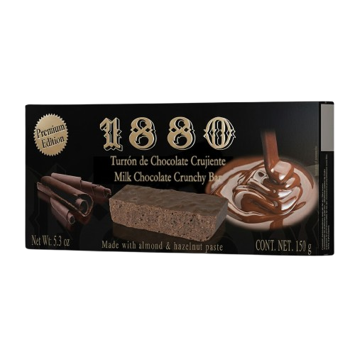 1880 Milk Chocolate Crunchy Bar Premium 150 g – 15/case