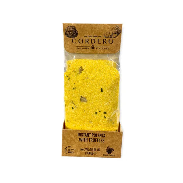 Cordero Instant Polenta with Truffle 10.58 oz (300gr) 10 Units