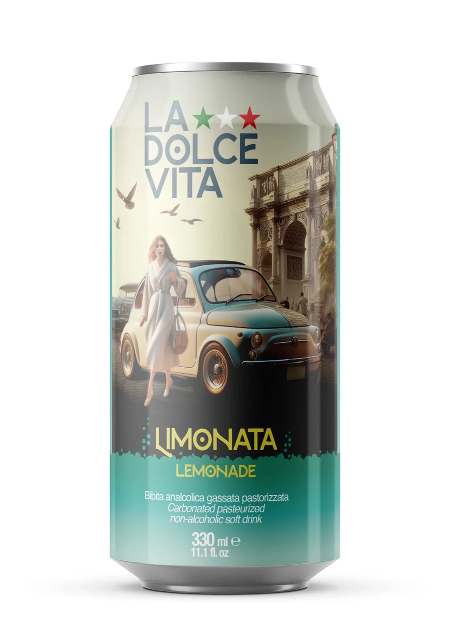 La Dolce Vita Limonata Sparkling 330ml (11.16oz) 4 Units
