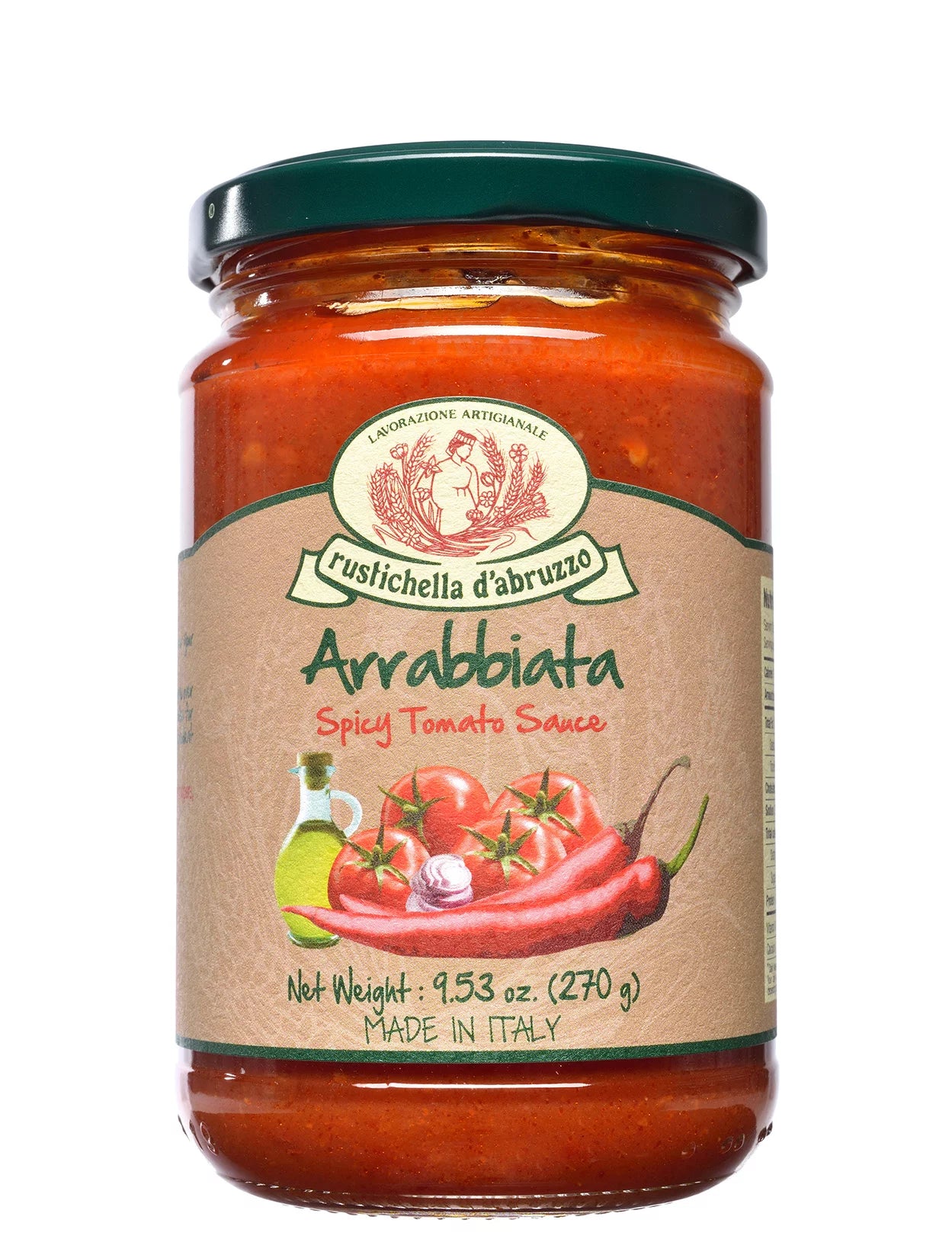 Rustichella Arrabbiata Sauce 9.5oz 12 Units