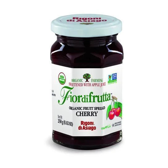 Rigoni di Asiago Fior di Frutta Cherry Fruit Spread 8.8oz (250gr) 6 Units