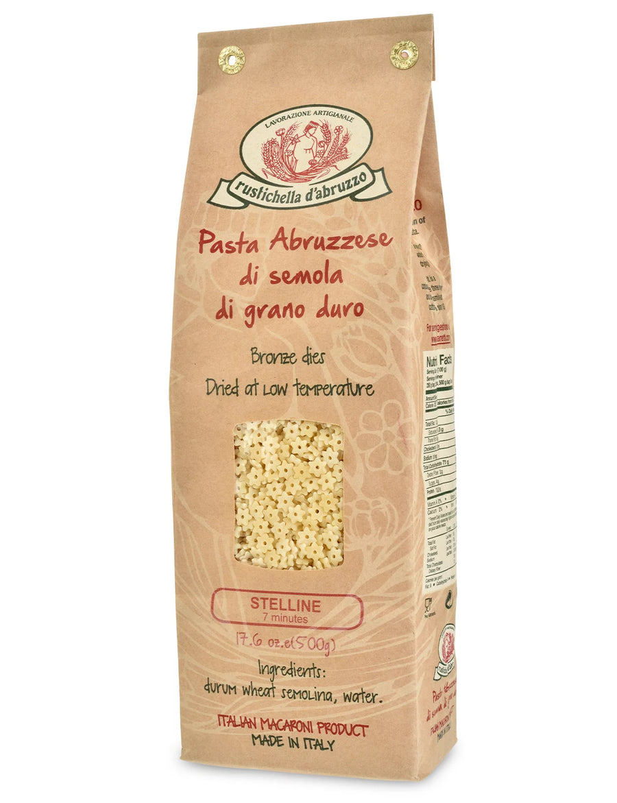 Rustichella Stelline Pasta 17.6oz – 12 units