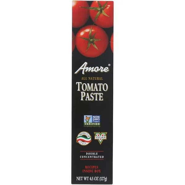 Amore Tomato Paste Tube 3.2 oz (90g ) 12 Units