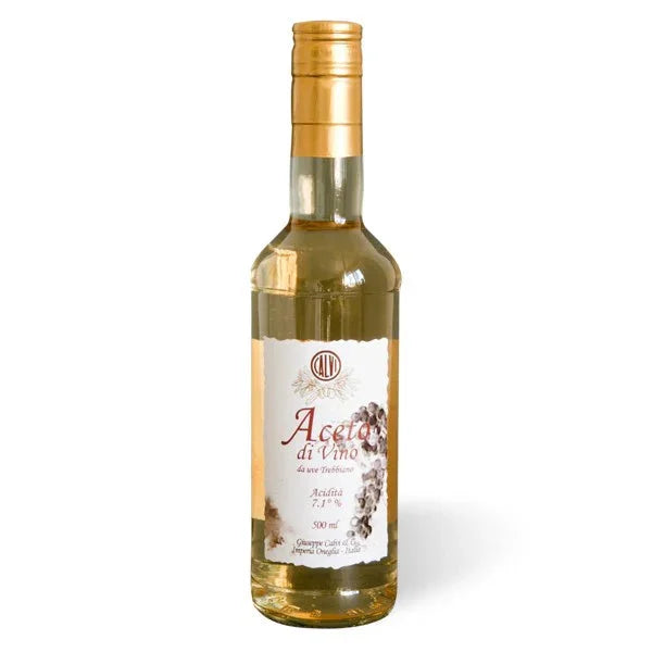 Calvi White Wine Vinegar 17.6oz (500ml) 12 Units