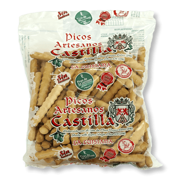 Picos Artesanos Castilla Mini Olive Oil Breadsticks 200 g 30 Units