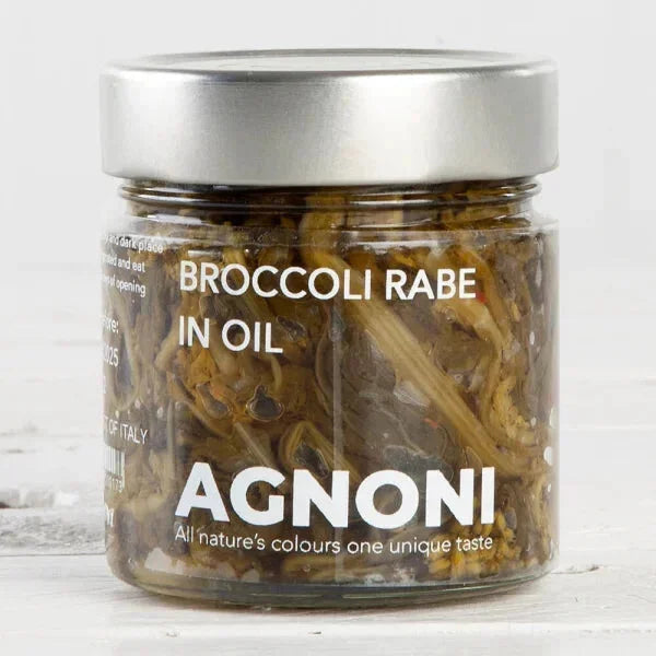 Agnoni Brocoli Rabe In EVOO 7.4oz (210gr) 6 Units