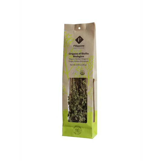 Filippone Organic Oregano Bunch 0.88oz (25gr) 24 Units