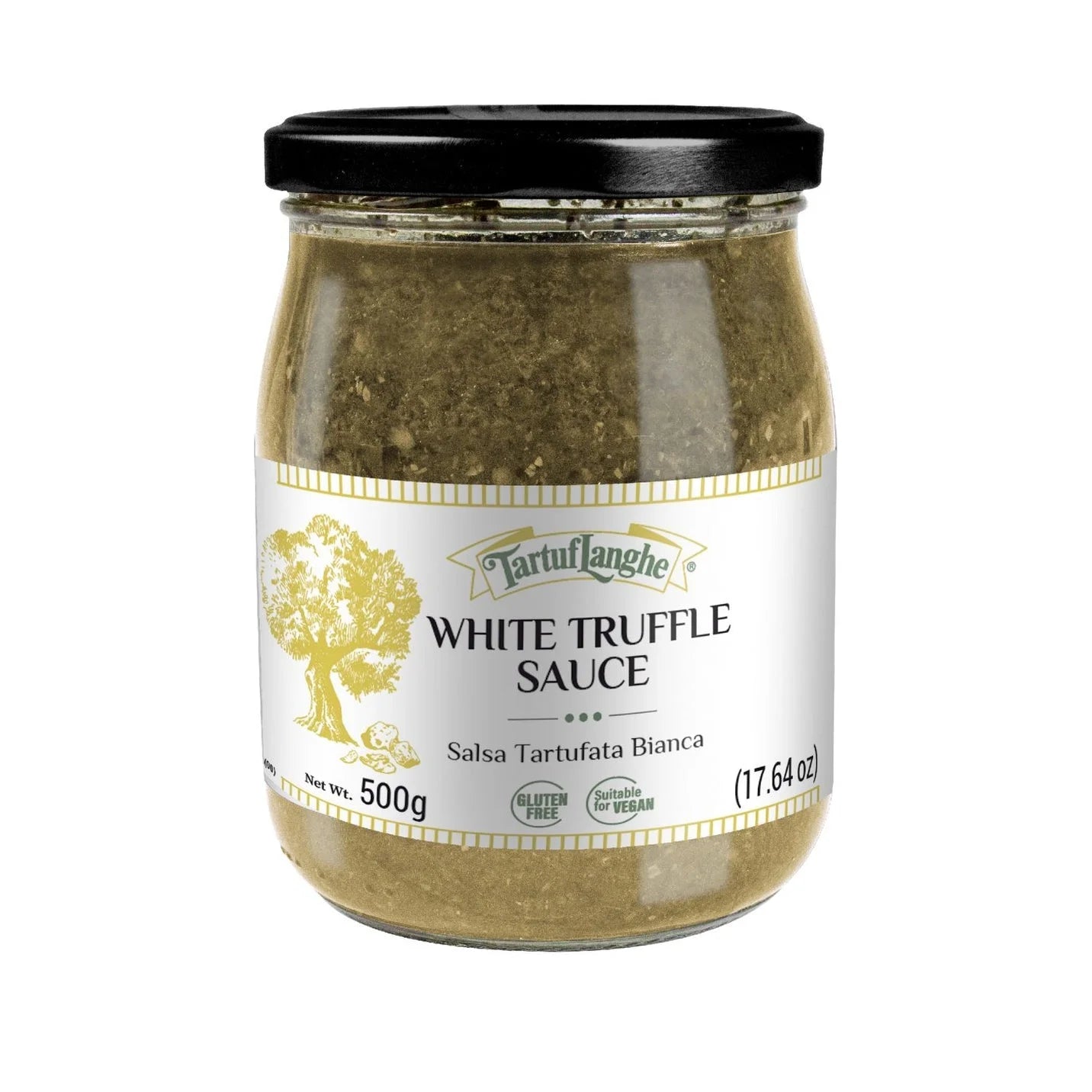 Tartuflanghe White Truffle "Tartufata" Sauce 17.64 oz (500g) 4 Units