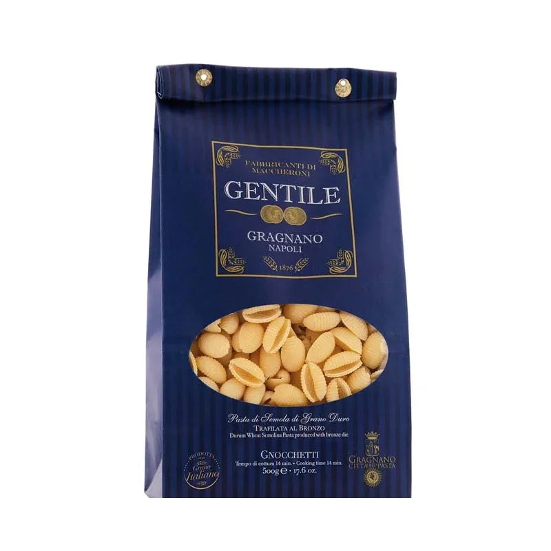 Pastificio Gentile Gragnano Pasta I.G.P. 500gr (1.1 Lbs) 12 Units