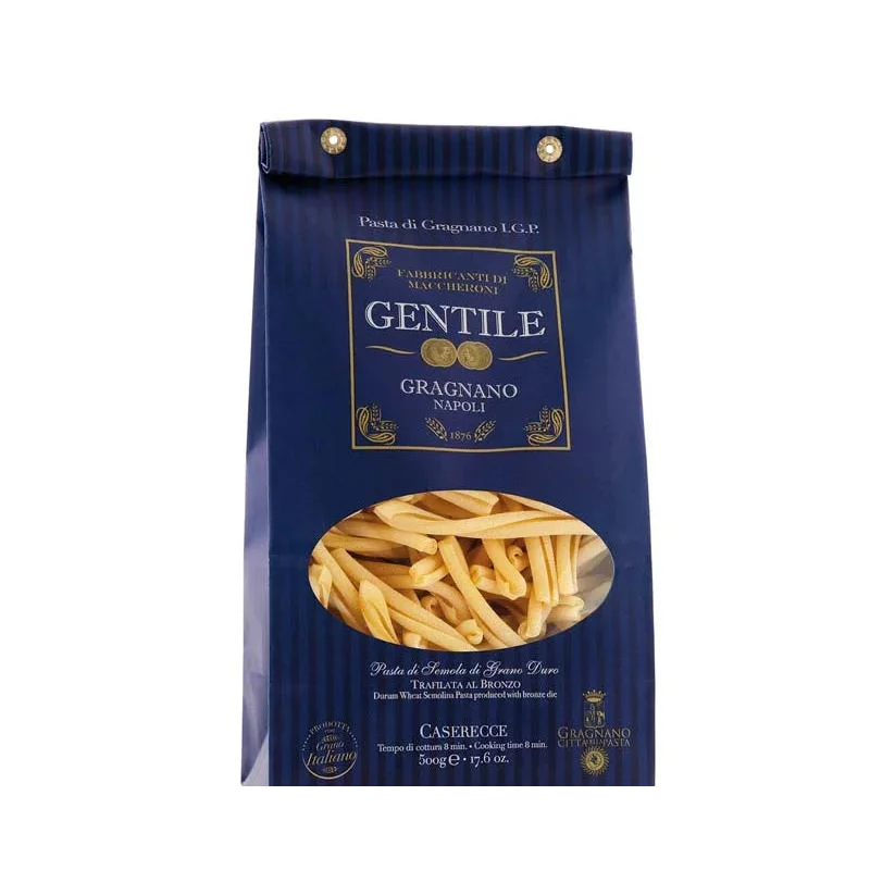 Pastificio Gentile Gragnano Pasta I.G.P. 500gr (1.1 Lbs) 12 Units