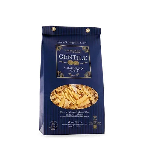 Pastificio Gentile Gragnano Pasta I.G.P. 500gr (1.1 Lbs) 12 Units