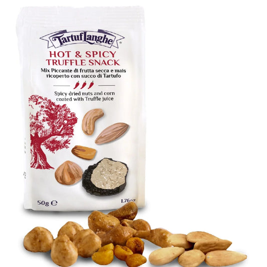 Tartuflanghe Hot & Spicy Nuts Mix with Truffle 1.76oz (50g) 7 Units