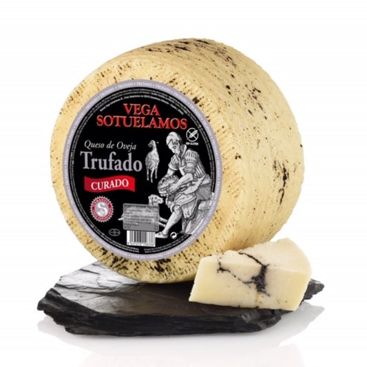 Sotuelamos Manchego 3M with Truffle  Whole Wheel 7lbs (3.18kg) 1 Units Avg $18.95$ x Lb