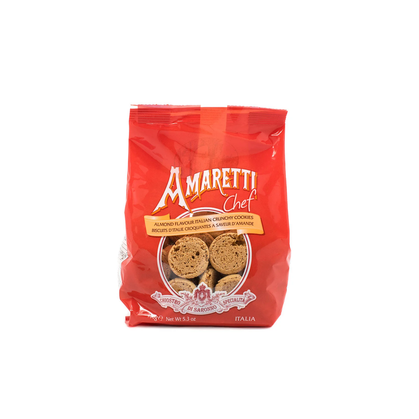 Amaretti del Chiostro Chef D'Italia Bag 5.29oz (150gr) 15 Units