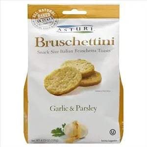 Asturi Bruschettini Garlic and Parsley  4.23 oz (120 g) 12 Units