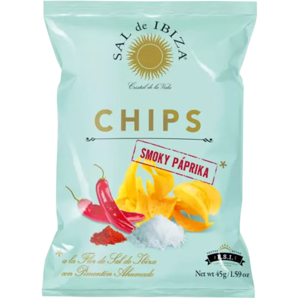Sal de Ibiza Smoky Paprika Chips – 4.41 oz (125 g) 12 Units