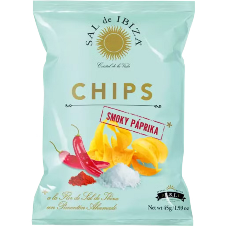 Sal de Ibiza Smoky Paprika Chips – 4.41 oz (125 g) 12 Units