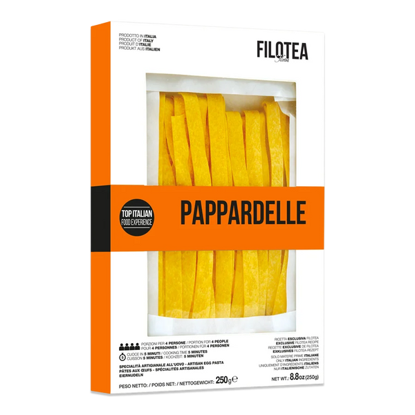 Filotea Pappardelle Campofilone Artisan Egg Pasta 8.8oz (250gr) 20 Units