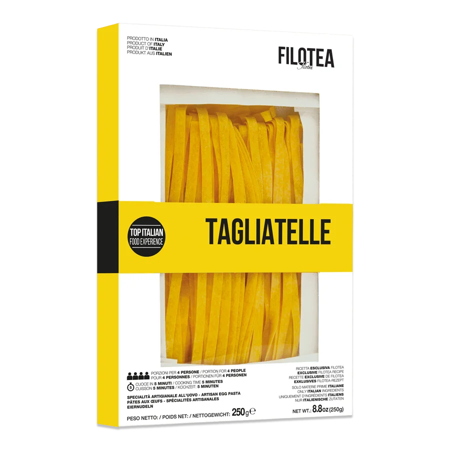 Filotea Tagliatelle Campofilone Artisan Egg Pasta 8.8oz (250gr) 20 Units