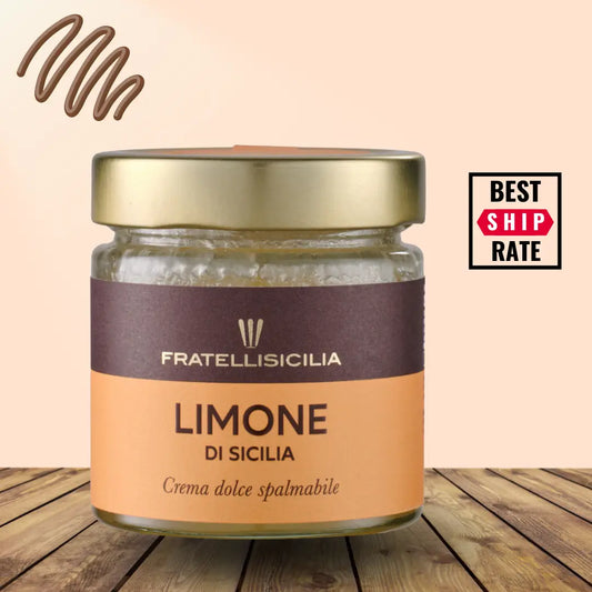 Fratelli Sicilia Lemon Jam 8.82 oz (250gr) 12 Units