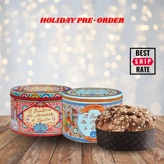 Dolce & Gabbana Panettone Di Mandorle di Sicilia 2.2Lb (1kg) 4 Units