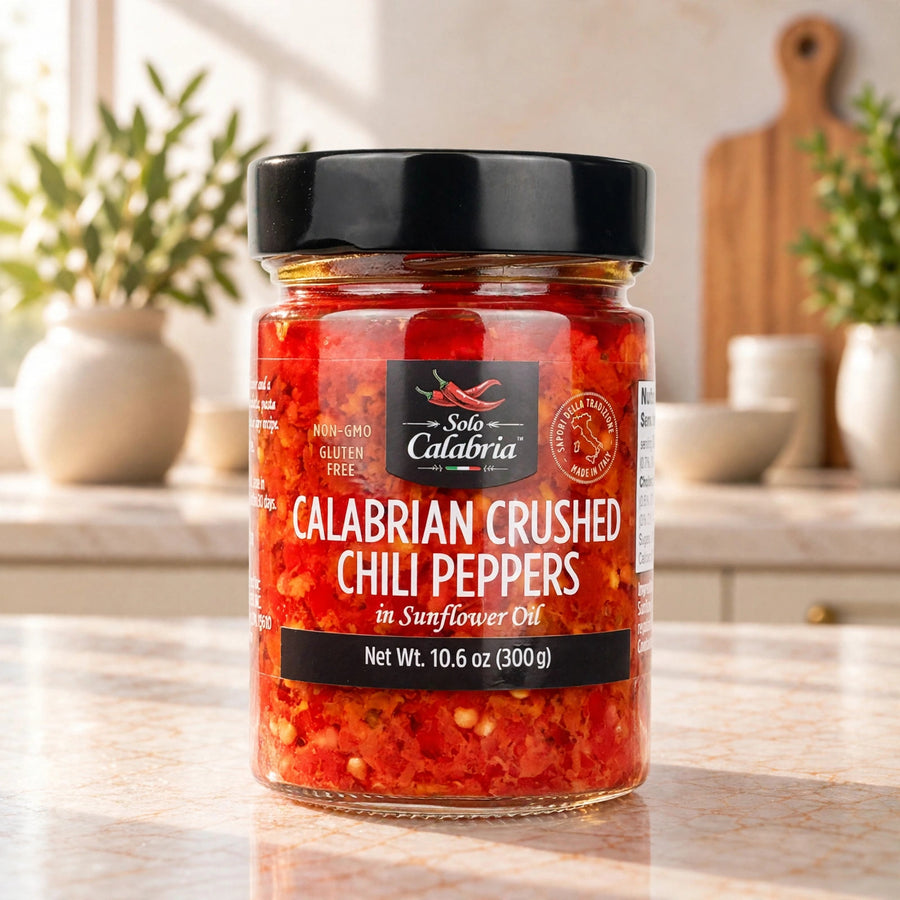 Solo Calabria Crushed Hot Chili in Oil
