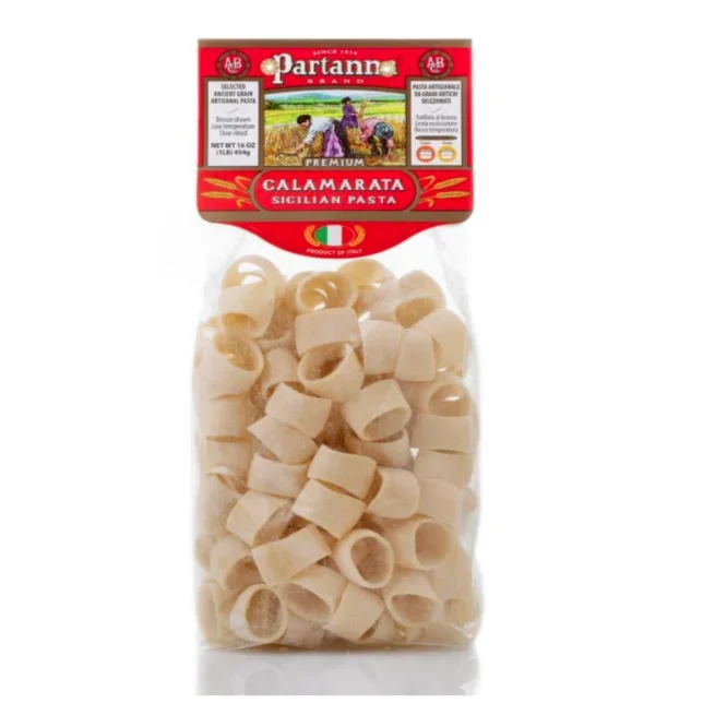 Partanna Calamarata Pasta 16.01oz (454gr) 8 Units