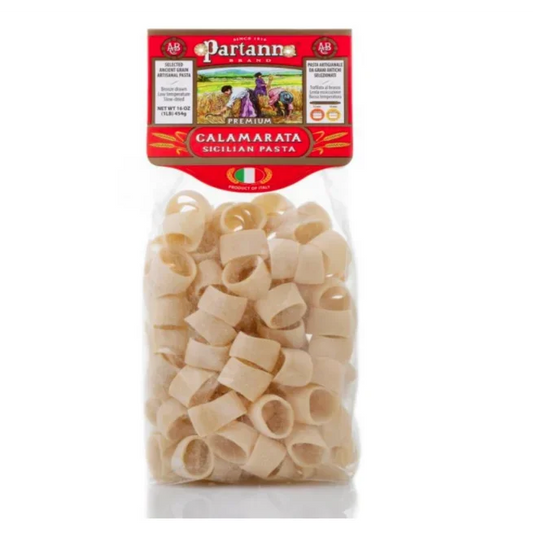 Partanna Calamarata Pasta 16.01oz (454gr) 8 Units