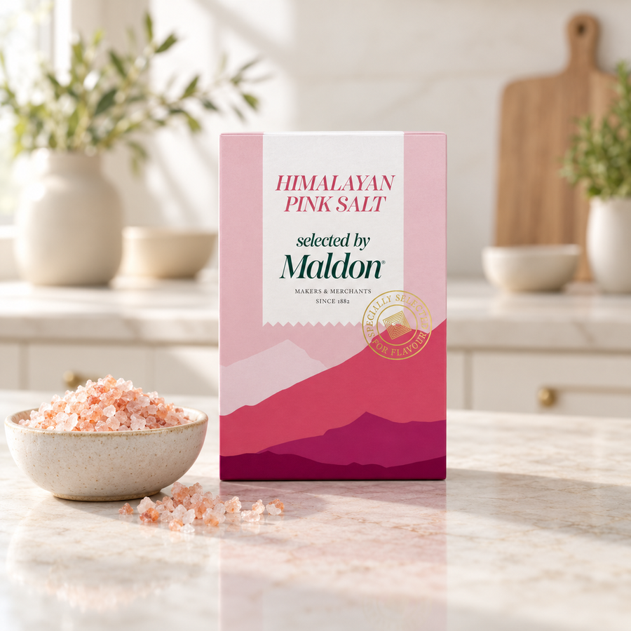 Maldon Himalayan Pink Salt Box 8.8oz (250g) 12 Units